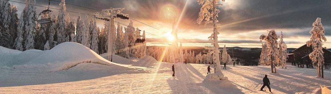 Raemsbyns Fritidsby, Naera Romme Alpin Idkerberget Exterior foto